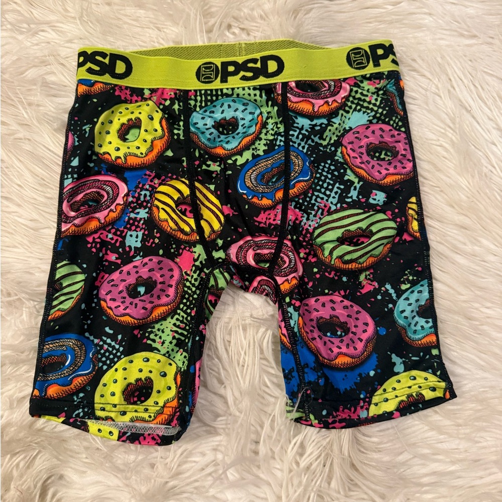 PSD Kids Donut Print Shorts - Multicolor (D5)